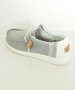 Hombre Dude | Zapatos Dude Wally Break Stitch Gris