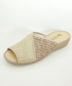 Mujer Vulca-bicha | Zapatillas De Casa Vulca-Bicha 744 Beige