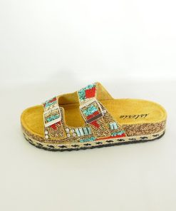 Mujer ISTERIA | Sandalias Isteria 22063 Ocre