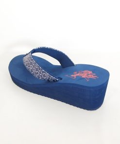 Mujer US Polo | Chanclas U. S. Polo Chany04 Azul