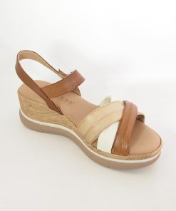 Mujer pitillos | Sandalias Pitillos 5023 Taupe-Crudo