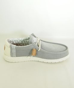 Hombre Dude | Zapatos Dude Wally Break Stitch Gris