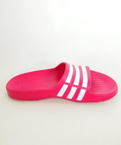 Mujer Adidas | Zapatillas De Piscina Adidas Duramo Slide G06797 Rosa