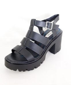 Mujer Mustang | Sandalias Mustang 52989 Negro