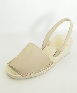 Mujer Zapatoria | Abarcas Con Cuna 19350 Taupe