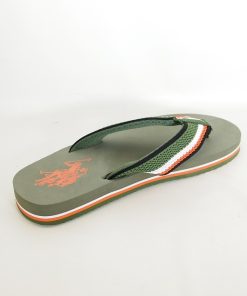 Hombre US Polo | Chanclas U. S. Polo Hank001 Verde