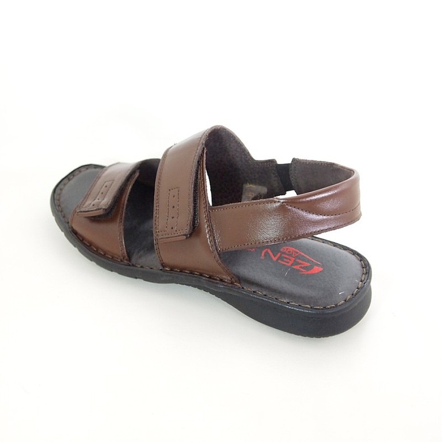 Hombre Zen | Sandalias Zen 6756 Cuero