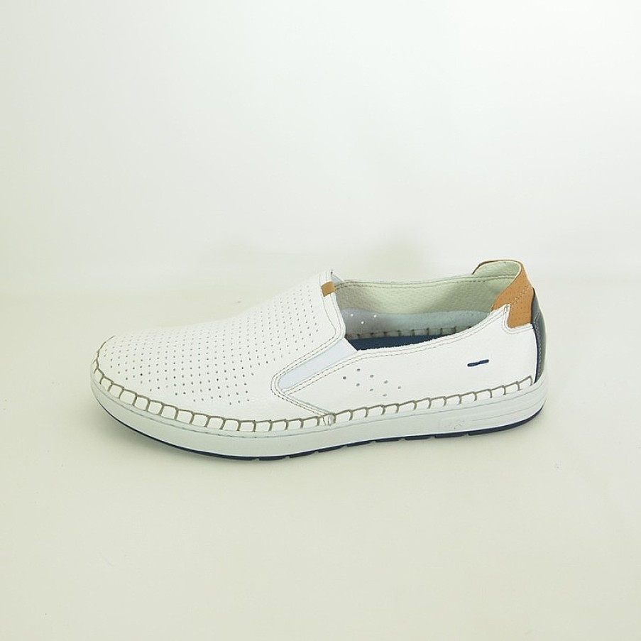 Hombre Fluchos | Zapatos Fluchos Lester F1719 Blanco