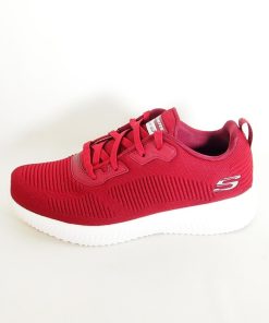 Hombre Skechers | Zapatillas Deportivas Skechers Squad 232290 Rojo