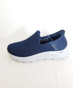 Hombre Skechers | Zapatillas Skechers Go Walk Flex No Hands 216495 Azul