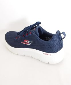 Hombre Skechers | Zapatillas Deportivas Skechers Go Walk Flex Quota 216481 Azul