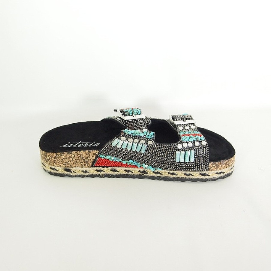 Mujer ISTERIA | Sandalias Isteria 22063 Negro