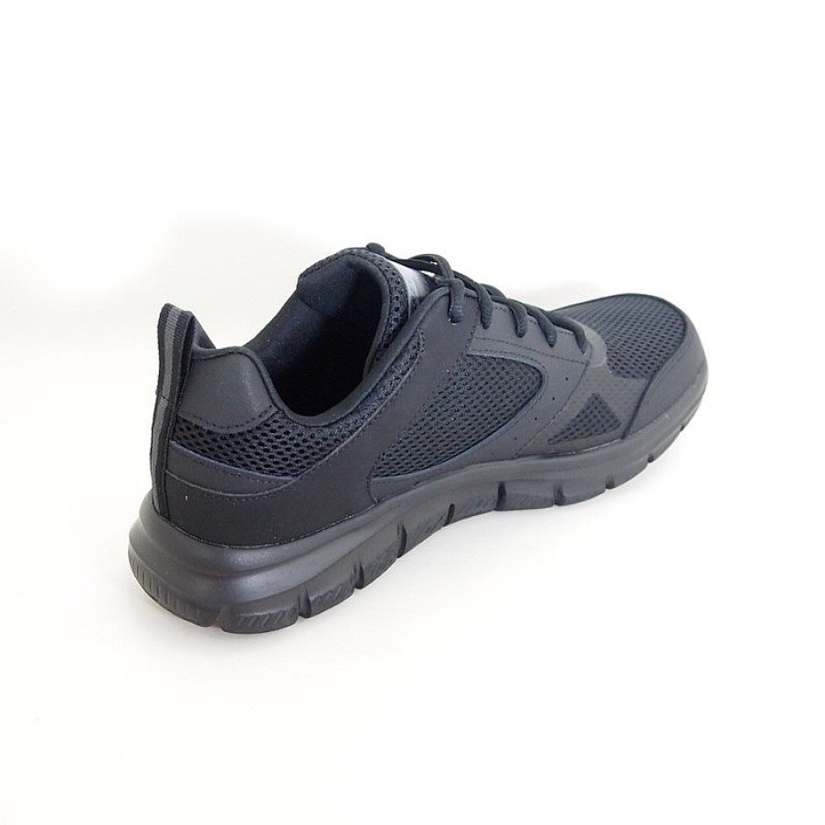 Hombre Skechers | Zapatillas Deportivas Skechers Track Syntac 232398 Negro