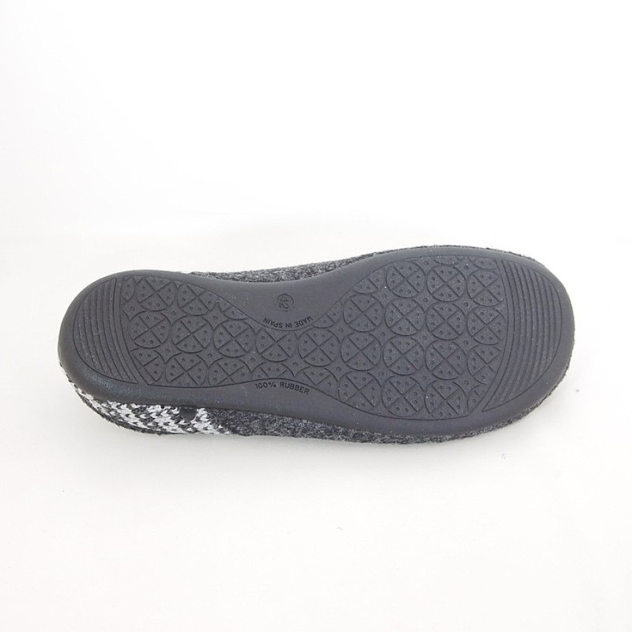 Hombre Roal | Zapatillas Plumaflex De Roal R30040 Gris