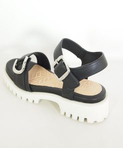 Mujer Mustang | Sandalias Mustang 53312 Negro