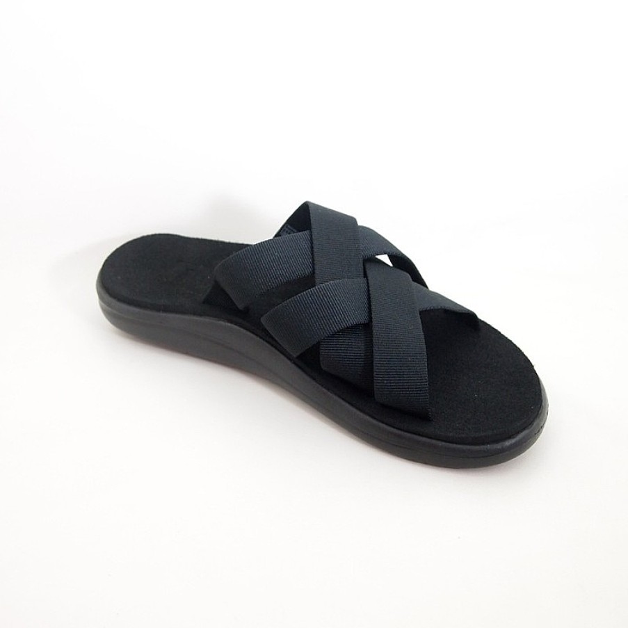 Hombre teva | Sandalias Teva Voya Slide Negro