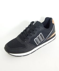 Hombre Mustang | Zapatillas Deportivas Mustang 84467 Negro