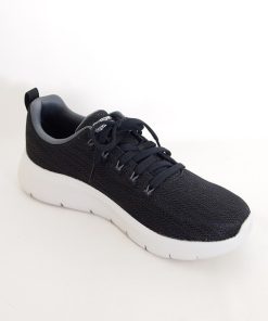 Hombre Skechers | Zapatillas Deportivas Skechers Go Walk Flex Quota 216481 Negro