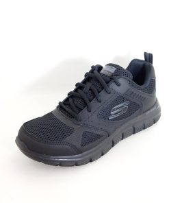 Hombre Skechers | Zapatillas Deportivas Skechers Track Syntac 232398 Negro