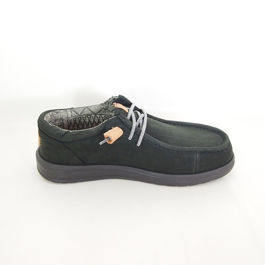 Hombre Dude | Zapatos Dude 40175 Negro