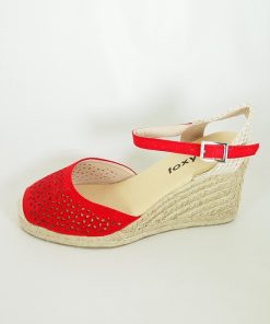 Mujer Foxy up | Alpargatas Foxy Up 05-1276 Rojo