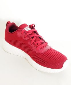 Hombre Skechers | Zapatillas Deportivas Skechers Squad 232290 Rojo