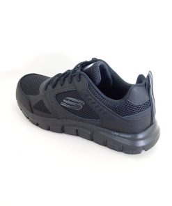 Hombre Skechers | Zapatillas Deportivas Skechers Track Syntac 232398 Negro