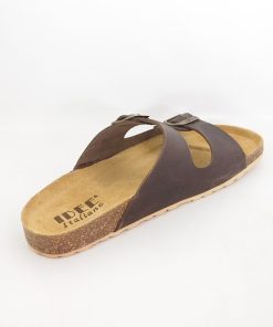 Hombre Idee italiane | Sandalias Idee Italiane 595 Marron