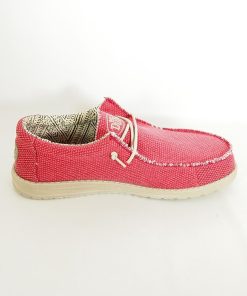 Hombre Dude | Zapatos Dude Wally Braided Rojo