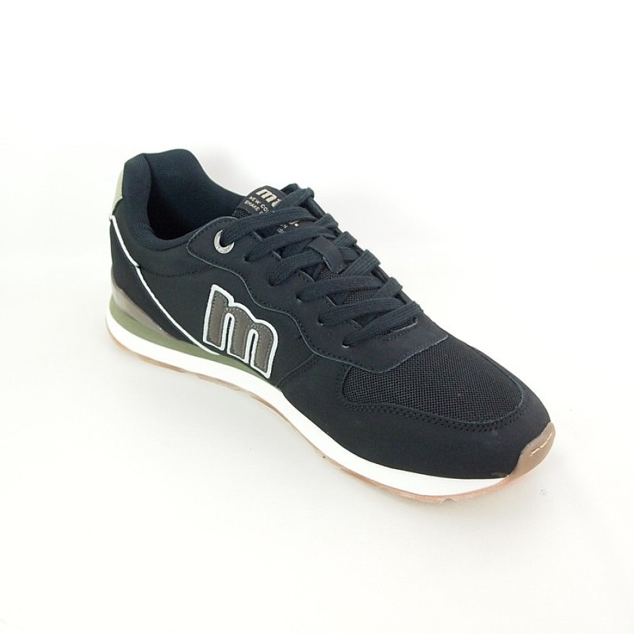 Hombre Mustang | Zapatillas Deportivas Mustang 84467 Negro