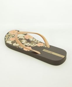 Mujer Ipanema | Chanclas Ipanema Classic Happy 83212 Marron-Oro