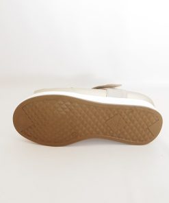 Mujer piesanto | Sandalias Piesanto 230424 Blanco-Arena-Vison