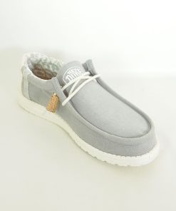 Hombre Dude | Zapatos Dude Wally Break Stitch Gris