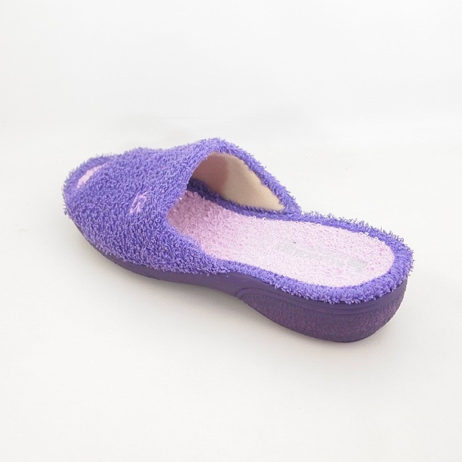 Mujer Vulca-bicha | Zapatillas De Casa Vulca-Bicha 711 Morado