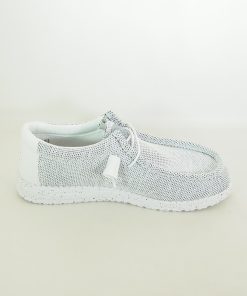 Hombre Dude | Zapatos Dude Wally Sox Blanco Piedra