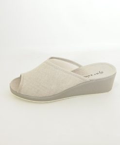 Mujer Garzon | Zapatillas De Casa Garzon 736-152 Taupe