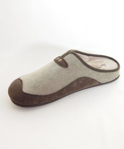 Hombre Vulca-bicha | Zapatillas De Casa Vulca-Bicha 4868 Kaki-Marron