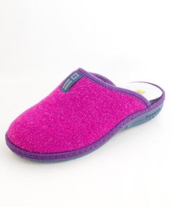 Mujer Nordika's | Zapatilla De Casa Nordikas Tirol 1718 Fuxia