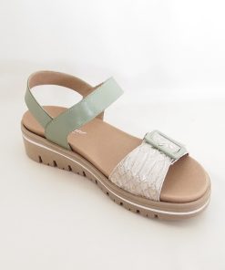 Mujer piesanto | Sandalias Piesanto 230774 Arena-Dorado