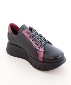 Mujer Jose Saenz | Zapatos Jose Saenz Davinia 3509 Negro-Rioja