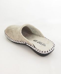 Mujer vul·ladi | Zapatillas De Casa Vul·Ladi 5893-140 Niquel