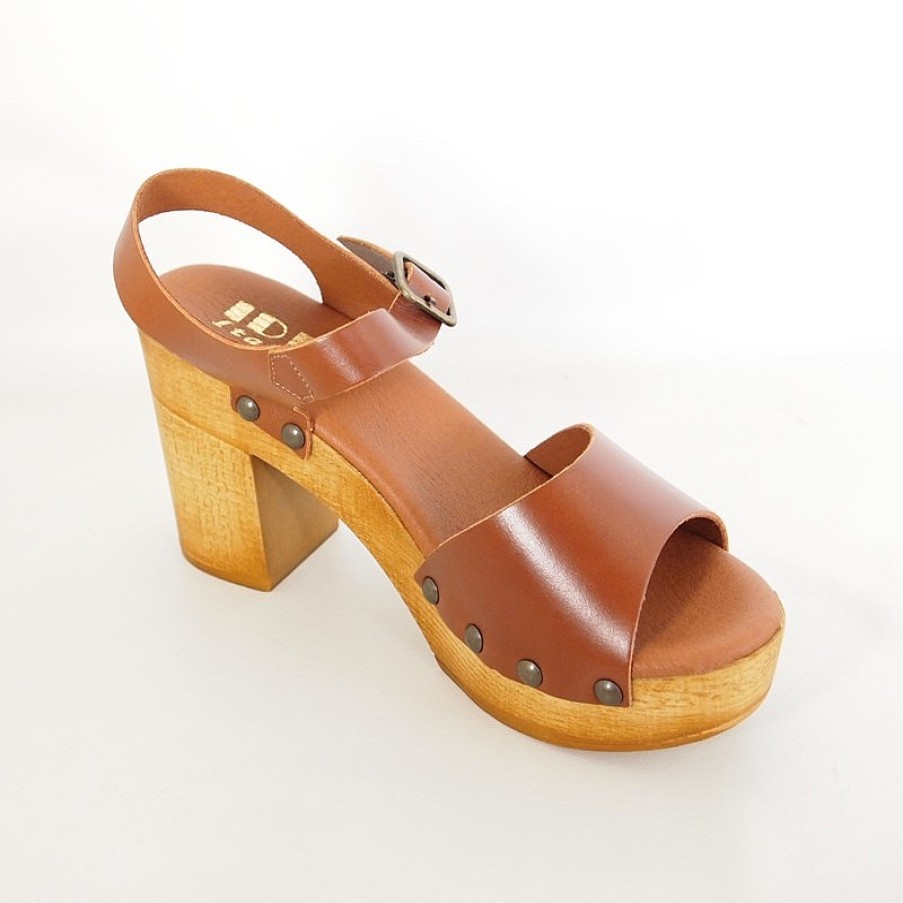 Mujer Idee italiane | Sandalias Idee Italiane 747 Cuero