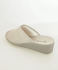 Mujer Garzon | Zapatillas De Casa Garzon 736-152 Taupe