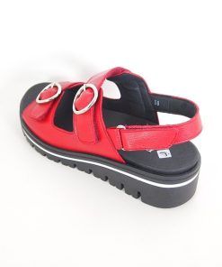 Mujer piesanto | Sandalias Piesanto 220782 Rojo