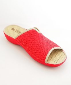 Mujer Vulca-bicha | Zapatilla Casa De Mujer Vulca-Bicha 4731 Rojo