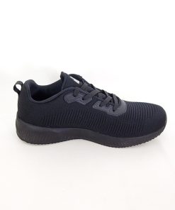 Hombre Skechers | Zapatillas Deportivas Skechers Squad 232290 Negro