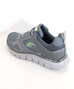 Hombre Skechers | Zapatillas Deportivas Skechers Track Syntac 232398 Gris