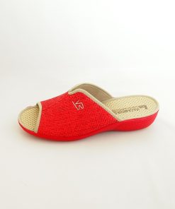 Mujer Vulca-bicha | Zapatilla Casa De Mujer Vulca-Bicha 4731 Rojo