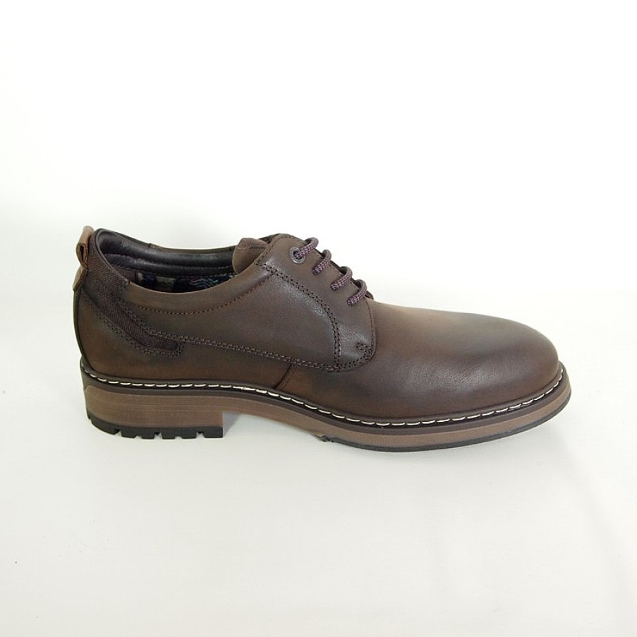 Hombre Fluchos | Zapatos Fluchos Truman F1589 Castano