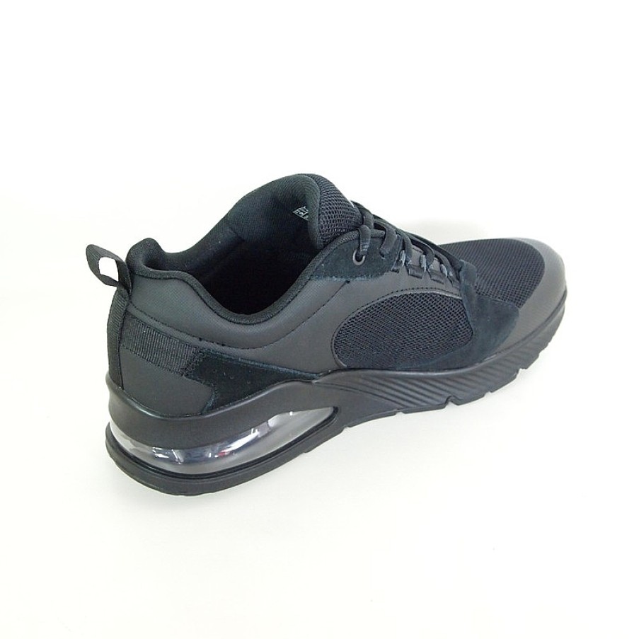 Hombre Skechers | Zapatillas Deportivas Skechers Uno 2 90'S 183065 Negro